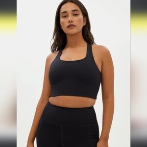 Girlfriend Collective Paloma Racerback Bra, XS, S, L, Black, NWT
